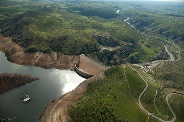 Lake McClure & Barrett Cove Recreation Area (3/2/2015 - Credits: Photo courtesy of California Department of Water Resources)