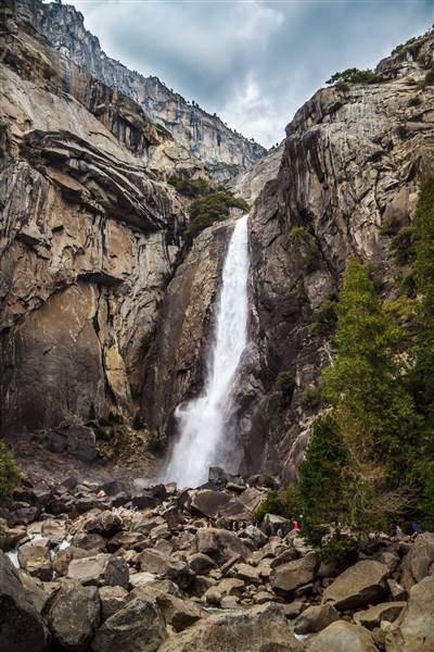 Yosemite National Park (3/29/2014 - Credits: "Yosemite Falls, Yosemite National Park" by Dhinal Chheda (CC BY 2.0)[https://creativecommons.org/licenses/by/2.0/legalcode]https://www.flickr.com/photos/dhinalchheda/)
