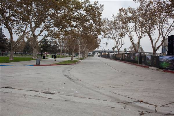 Roads and Surfaces at Exposition Park - Exposition Park Drive (10/13/2016 - Credits: Photo by Gillian Bissonnette (C) CFC)