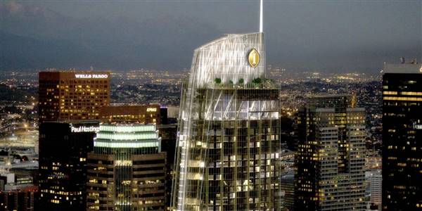 InterContinental Los Angeles Downtown / Wilshire Grand Center (1/2/2017)