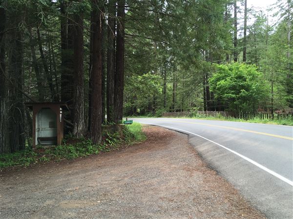 Comptche-Ukiah Road (eastward from Comptche) / aka Orr Springs Road - Comptche Ukiah Road/Orr Springs Road; looking westward; around milemarker 15 (5/19/2018 - Credits: Kellen Lim)