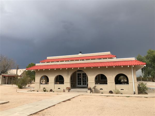 Goffs Schoolhouse (8/8/2018 - Credits: Laura Misajet, Mojave Desert Heritage & Cultural Association)