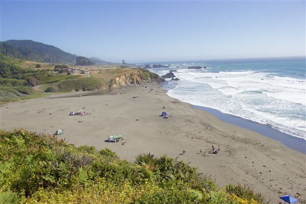 Westport Beach RV Park and Campground - Private Beach (6/26/2018 - Credits: Kellen Lim)