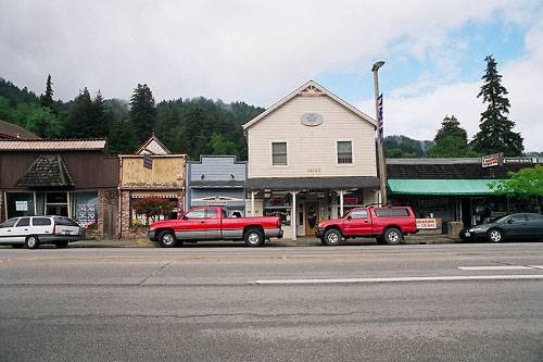 Downtown Boulder Creek (12/31/2003)