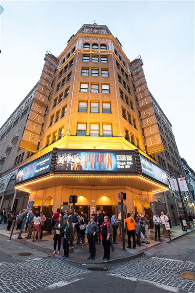 Golden Gate Theatre - San Francisco (8/1/2018 - Credits: Kyle Jeffers (interior shots), Claudine Gossett (exterior shots))