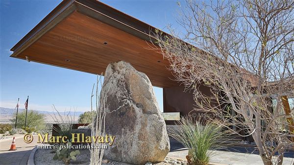 Desert Palisades Gate House - Desert Modern / Brutalist (7/5/2023 - Credits: Marc Hlavaty)