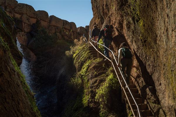 Pinnacles National Park - NPS - Stairway to the Reservoir (2/25/2017 - Credits: NPS / Kurt Moses)