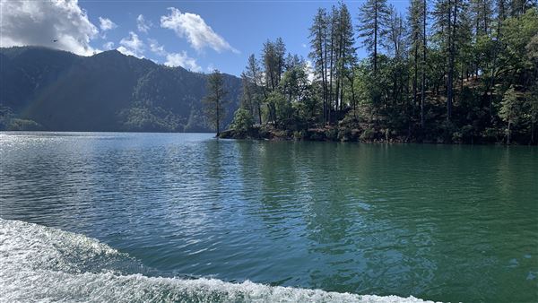20359 Shasta Caverns Road - Boat ride across Lake Shasta to Caverns (5/5/2024 - Credits: Brandy Davis)