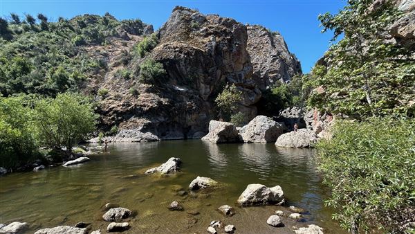 Malibu Creek State Park (SP) - Rock Pool and trail (6/26/2024 - Credits: Brandy Davis)