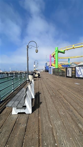 Santa Monica State Beach (SB) / Pacific Park Santa Monica Pier (10/2/2024 - Credits: Brandy Davis)