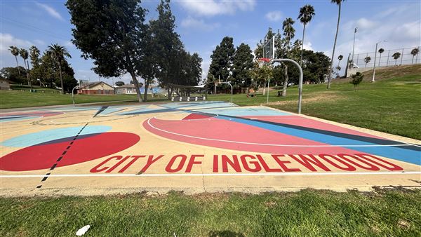 Edward Vincent Park - Basketball Court (10/17/2024 - Credits: Brandy Davis)