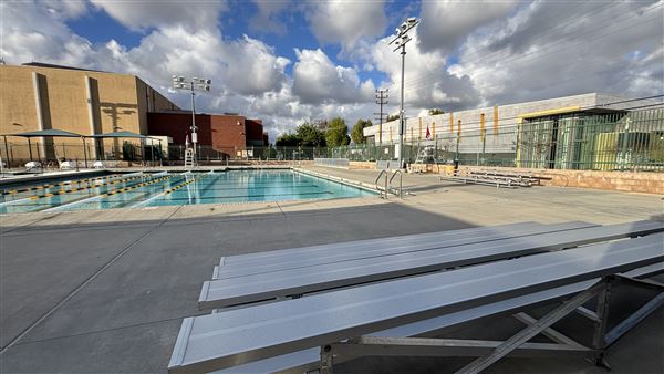 Los Angeles Valley College - LAVC - Swimming Pool across from South Gym (3/10/2025 - Credits: Brandy Davis)