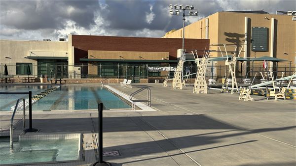 Los Angeles Valley College - LAVC - Swimming Pool across from South Gym (3/10/2025 - Credits: Brandy Davis)