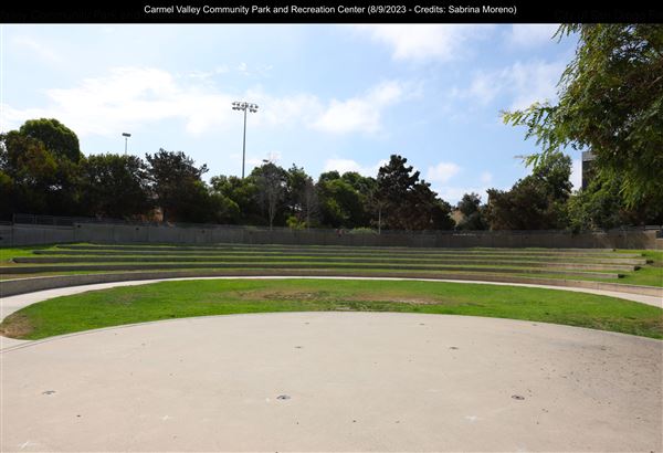 Carmel Valley Community Park and Recreation Center (8/9/2023 - Credits: Sabrina Moreno)