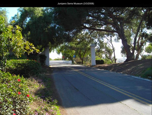Junipero Serra Museum (3/3/2008 - Credits: San Diego Film Commision)