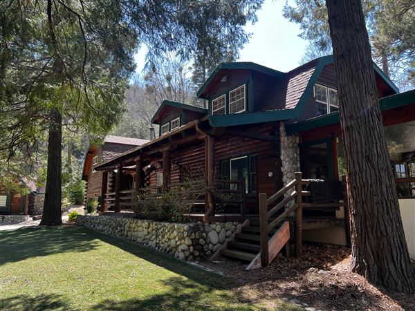 4 Log Cabins and 15 Wooded Acres Near Crestline, CA (4/9/2025 - Credits: Michelle Dowd)