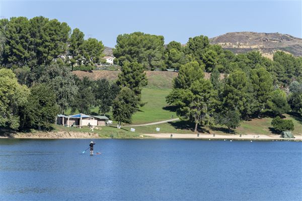 Castaic Lake State Recreation Area (SRA) - lake administered by Los Angeles County (9/12/2023 - Credits: Brian Baer)