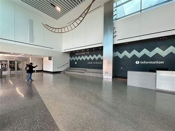 San Diego International Airport - Terminal 2 (4/26/2025 - Credits: Brandy Davis)
