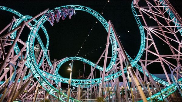 Knott's Berry Farm & Knott's California Marketplace - Hang Time (5/15/2025 - Credits: Six Flags Entertainment Corporation)