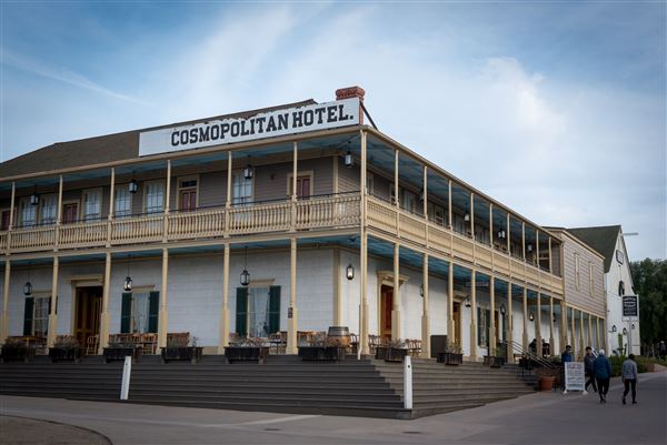 Old Town San Diego State Historic Park (SHP) - Cosmopolitan Hotel (1/13/2019 - Credits: San Diego Tourism Authority Courtesy of Alex Matthews)