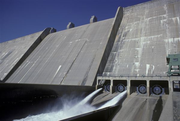 Friant Dam (7/28/2025 - Credits: U.S. Bureau of Reclamation)