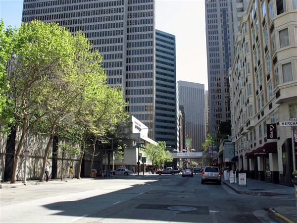 Financial District, San Francisco - Battery St. (10/29/2025 - Credits: San Francisco City & County Film Commission)