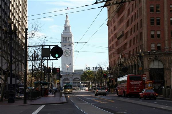 Financial District, San Francisco - Market St. (10/29/2025 - Credits: San Francisco City & County Film Commission)