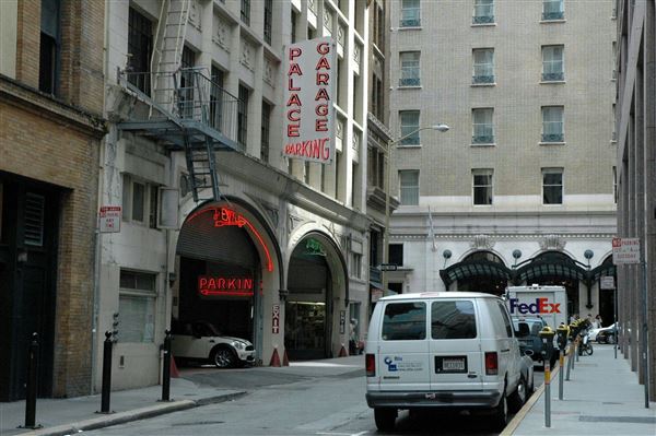 Financial District, San Francisco - Stevenson Alley (10/29/2025 - Credits: San Francisco City & County Film Commission)