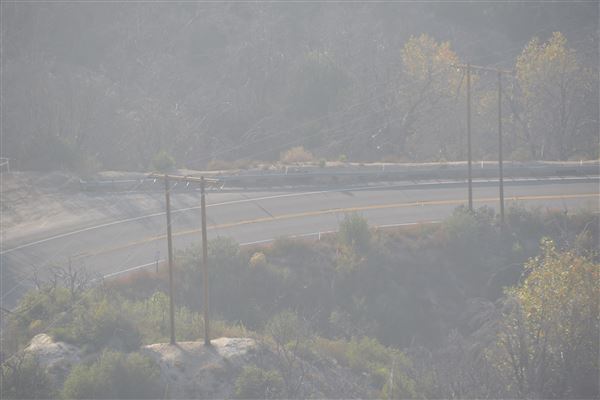 Angeles Crest Highway - SR2 - Between MM 37.21 & Red Box Picnic Area (11/16/2016 - Credits: Leo Fialho)