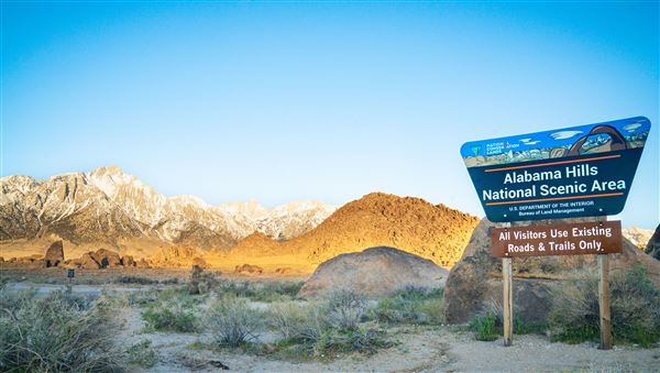 Alabama Hills - Bureau of Land Management / BLM - Bishop Field Office (12/2/2025 - Credits: Jesse Pluim - Bureau of Land Management)