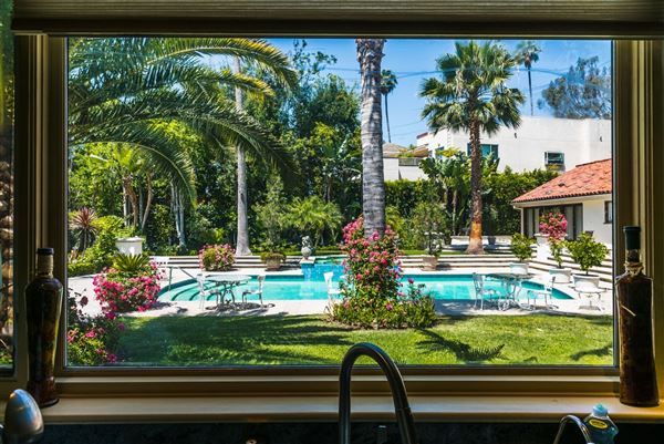 Cinematic LA Estate W/Gardens, Pool & Grand Stairs (4/5/2025 - Credits: Elegant Textiles, Inc.)