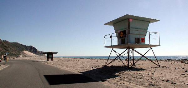 Thornhill Broome State Beach Campground (SB) within Point Mugu (12/31/2003)
