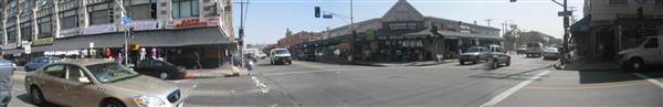 Maple Ave. and Pico Blvd. (9/1/2010 - Credits: Lindsay Mizrahi)
