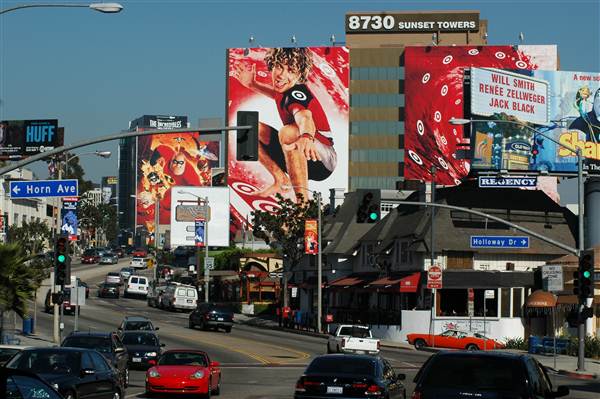 Sunset Blvd - Sunset Strip circa early 2000s (7/2/2012)