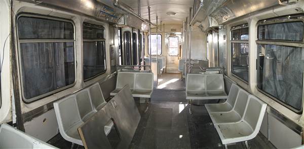 Universal Studios Lot - NBC Universal Subway Car (3/26/2014)