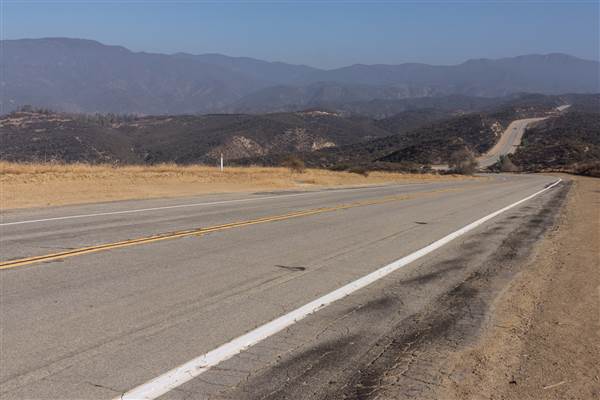 Templin Highway - Angeles National Forest (1/26/2015)