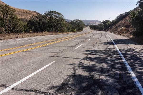 Templin Highway - Angeles National Forest (1/26/2015)