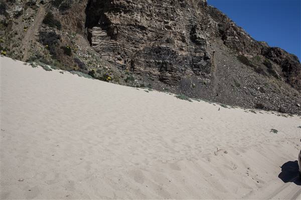Point Mugu State Park (SP) – Sandy Dune (4/1/2016 - Credits: Photo courtesy of Gillian Bissonnette, California Film Commission)