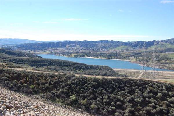Castaic Lake State Recreation Area (SRA) - lake administered by Los Angeles County (4/5/2016)