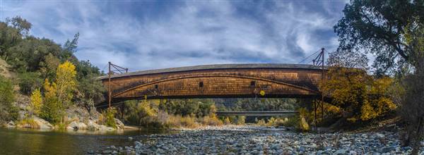 South Yuba River State Park (SP) (11/22/2015 - Credits: "Bridgeport Covered Bridge (Wood's Bridge)2" by Wayne Hsieh (CC BY-NC 2.0)[https://creativecommons.org/licenses/by-nc/2.0/legalcode]https://www.flickr.com/photos/whsieh78/)