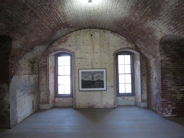 Fort Point National Historic Site (5/30/2012 - Credits: "Fort Point National Historical Site- San Francisco, California" by Doug Kerr (CC BY-SA 2.0)[https://creativecommons.org/licenses/by-sa/2.0/legalcode]https://www.flickr.com/photos/dougtone/)