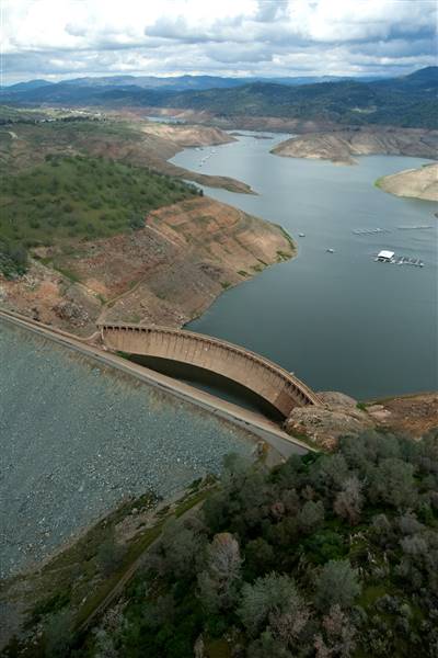 Lake McClure & Barrett Cove Recreation Area (3/2/2015 - Credits: Photo courtesy of California Department of Water Resources)