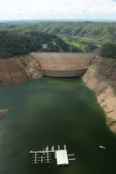 Lake McClure & Barrett Cove Recreation Area (3/2/2015 - Credits: Photo courtesy of California Department of Water Resources)