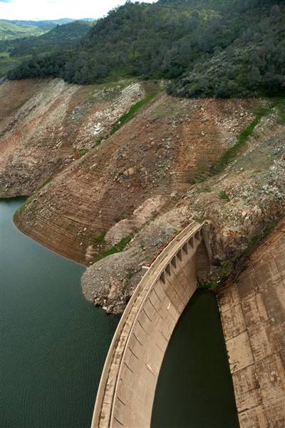 Lake McClure & Barrett Cove Recreation Area (3/2/2015 - Credits: Photo courtesy of California Department of Water Resources)