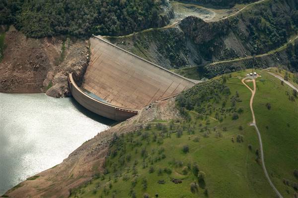 Lake McClure & Barrett Cove Recreation Area (3/2/2015 - Credits: Photo courtesy of California Department of Water Resources)