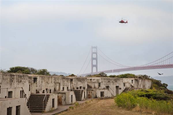 Fort Baker (8/10/2011 - Credits: "11-Aug-_7652x-72" by Scott Hess (CC BY-NC 2.0)[https://creativecommons.org/licenses/by-nc/2.0/legalcode] https://www.flickr.com/photos/scotthessphoto/)