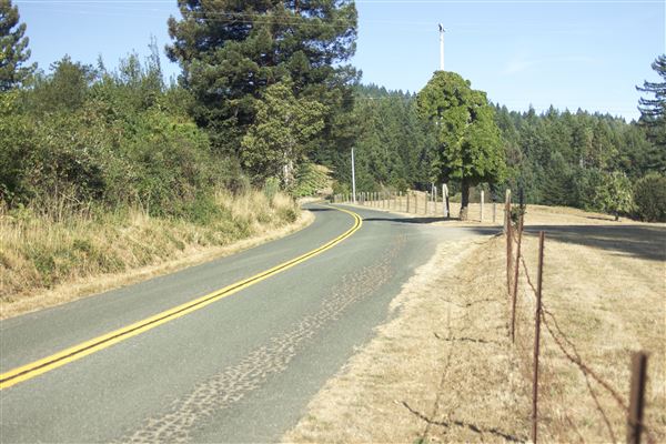 Greenwood Road - Greenwood Road/132 County Road, looking westward (7/30/2018 - Credits: Kellen Lim)