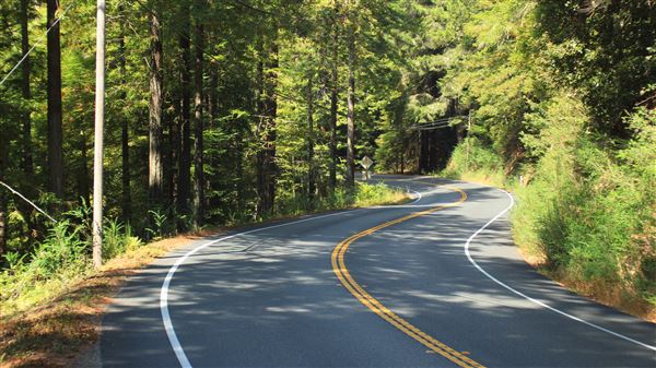 Highway 20 - Fort Bragg-Willits Rd. (9/3/2018 - Credits: Kellen Lim)