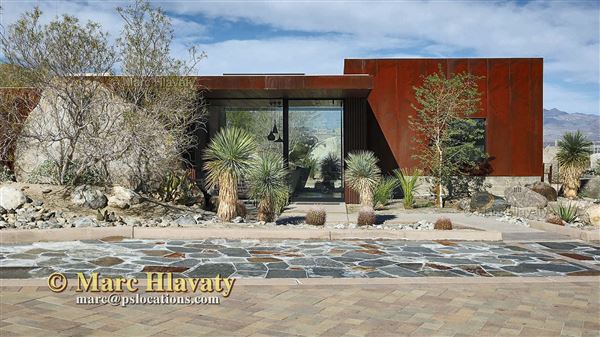 Desert Palisades Gate House - Desert Modern / Brutalist (7/5/2023 - Credits: Marc Hlavaty)