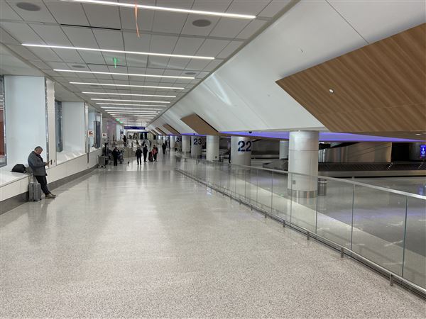 Los Angeles International Airport (LAX) - T3 Baggage Claim (1/9/2024 - Credits: Michael S. Hoffner)